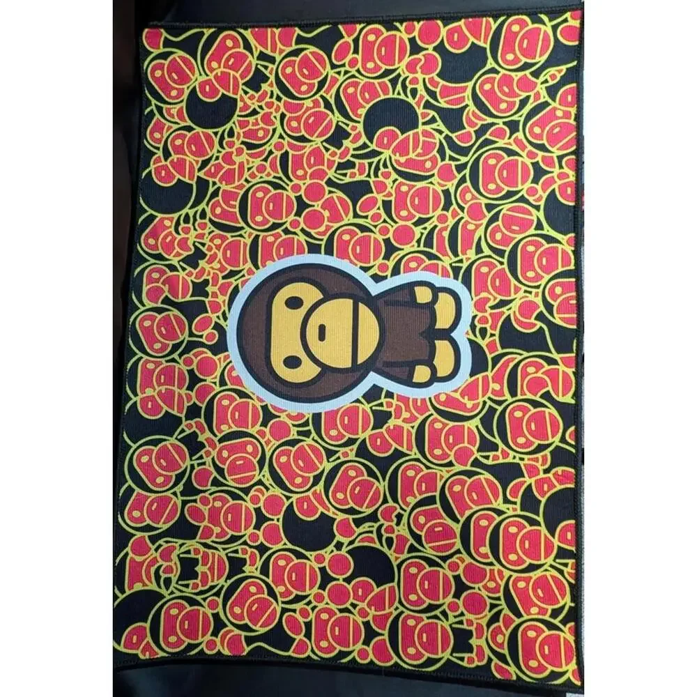 NEW Hypebeast BAPE Baby Milo All Over Print Rug 33x22